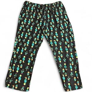 CHRISTMAS CACTUS PAJAMA PANTS